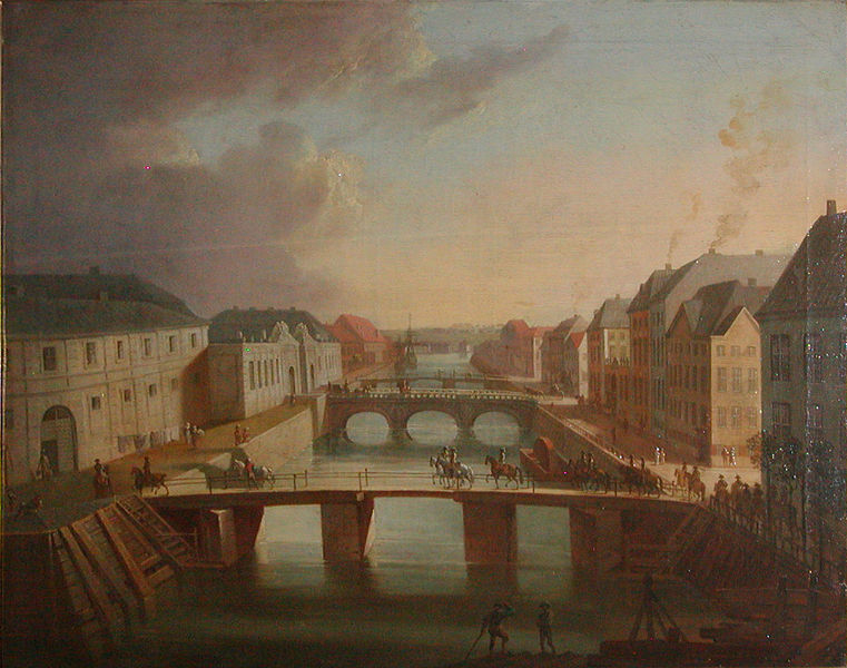 Christian August Lorentzen Parti af Frederiksholms Kanal